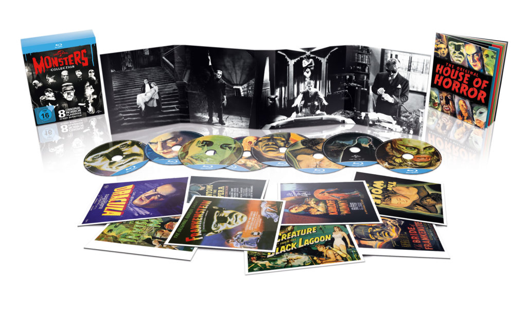 „Monsters Collection“ – Blu-Ray Inhalt, Universal Pictures Deutschland
