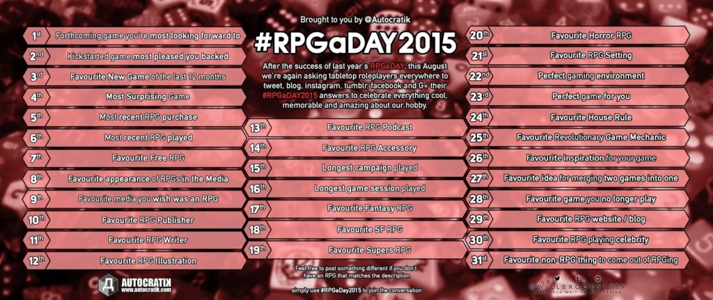 RPG a day 2015