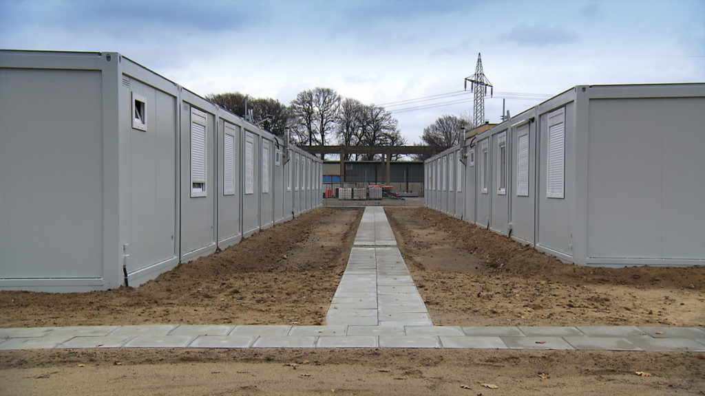 Containerunterkunft in Meckelfeld (Foto: Boris Mahlau © Pier53)