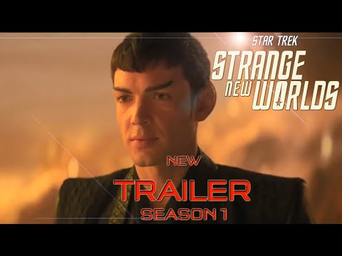 NEW TRAILER PROMO &quot;SPOCK&quot; Star Trek Strange New Worlds Season 1 | PREMIERE MAY 5 Clip Teaser