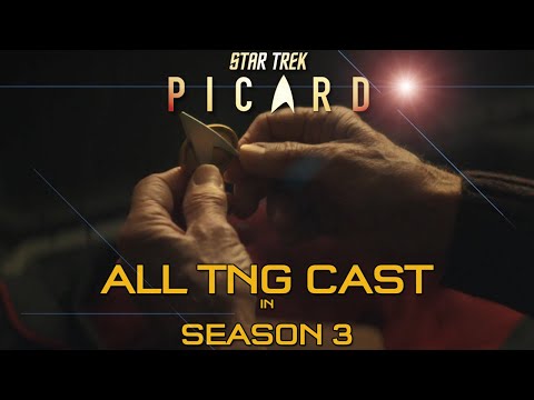 THE ENTIRE CAST OF TNG IN THE SEASON 3 OF STAR TREK PICARD - 4K (UHD) SEASON 3 TRAILER PROMO CLIP