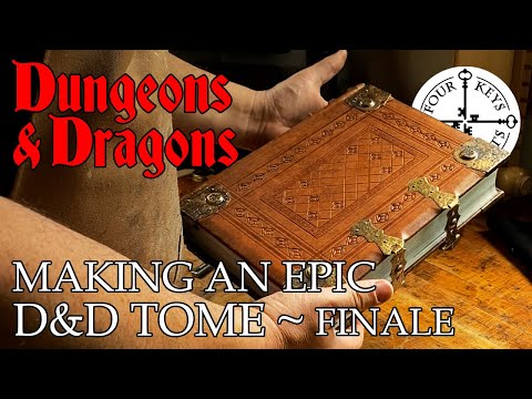 Leveling Up My D&amp;D Books - Making an Epic Dungeons &amp; Dragons Tome - FINALE