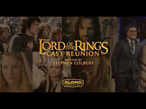 THE LORD OF THE RINGS Cast Reunion | Only in Theaters | Hosted by Stephen Colbert